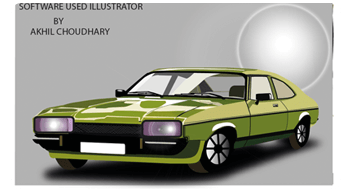 Graphicdesign work car 7